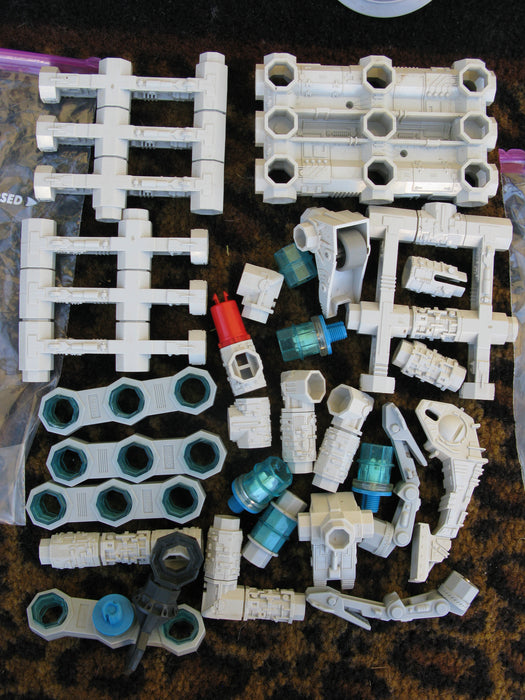 Lot of Vintage Gi Joes, Rambo, Star Wars, and Robotix: Parts and Pieces