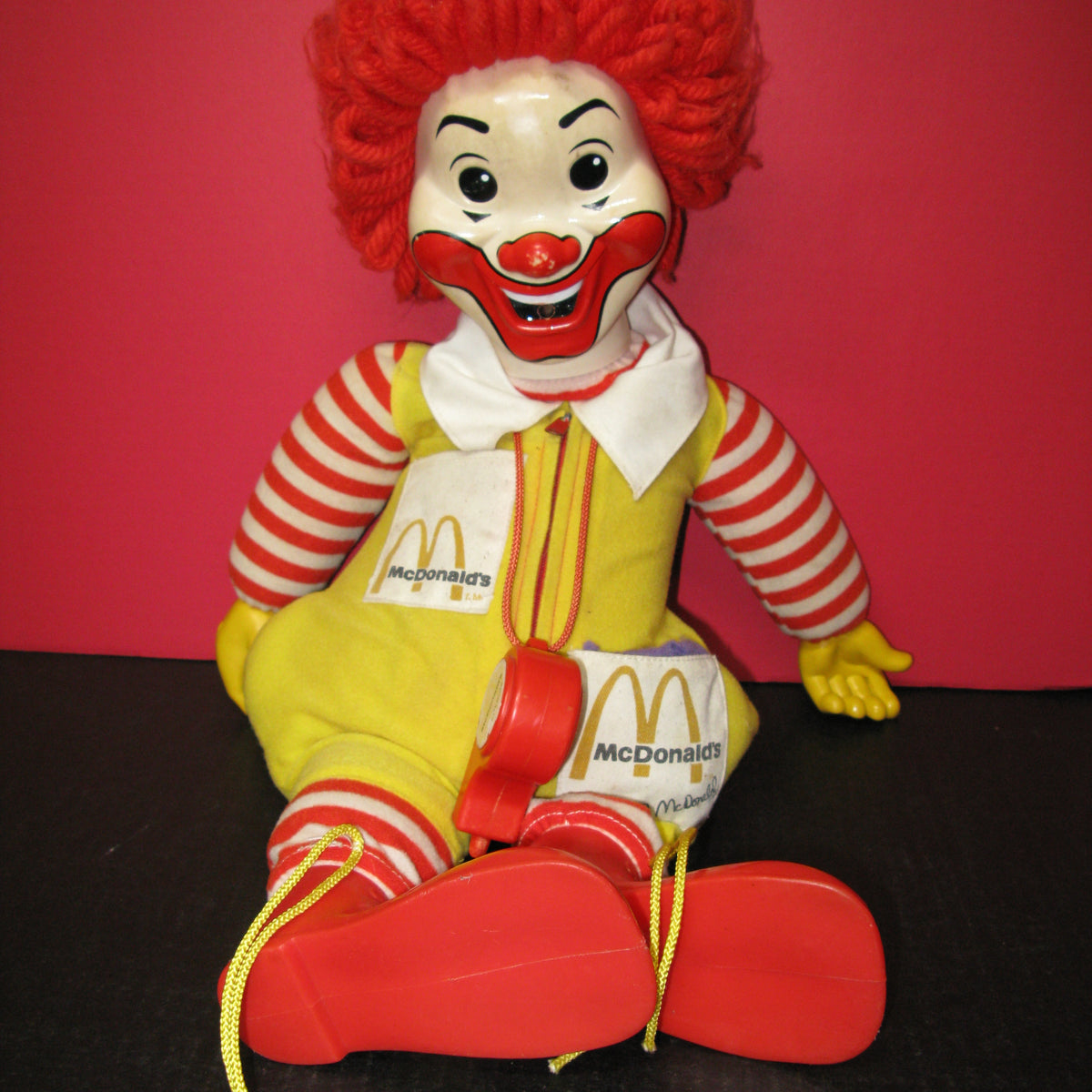 1978 Ronald Vintage Ronald Mcdonald Doll Vintage Ronald McDonald
