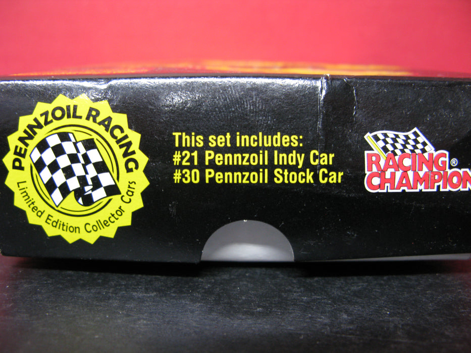 Pennzoil #21 Pennzoil Indy Car & #30 Pennzoil Stock Car