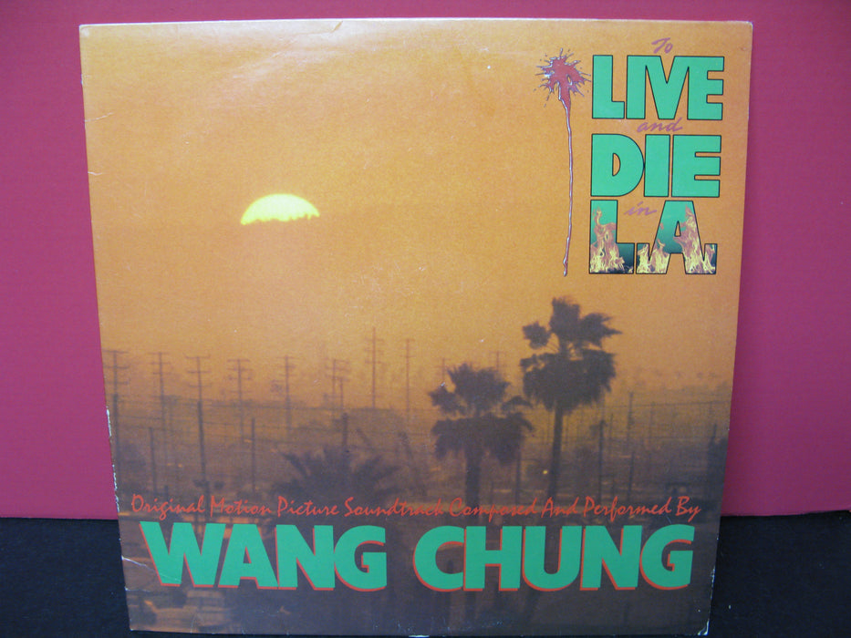 Wang Chung Record - To Live And Die In L.a. Vinyl