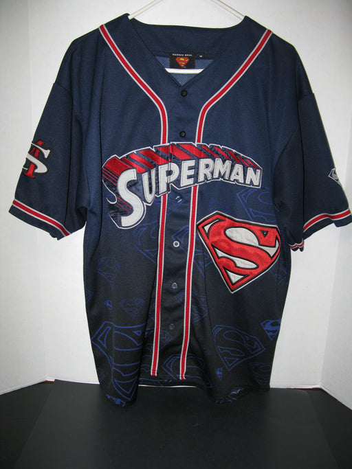 Warner Bros Superman Baseball Jersey