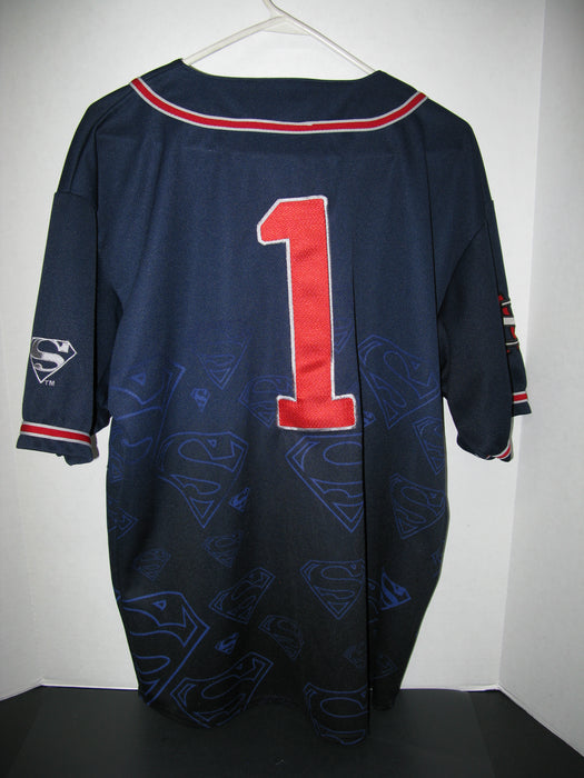 Warner Bros Superman Baseball Jersey