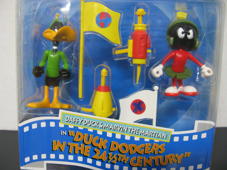 Looney Tunes- Daffy Duck and Marvin The Martian Action Figures