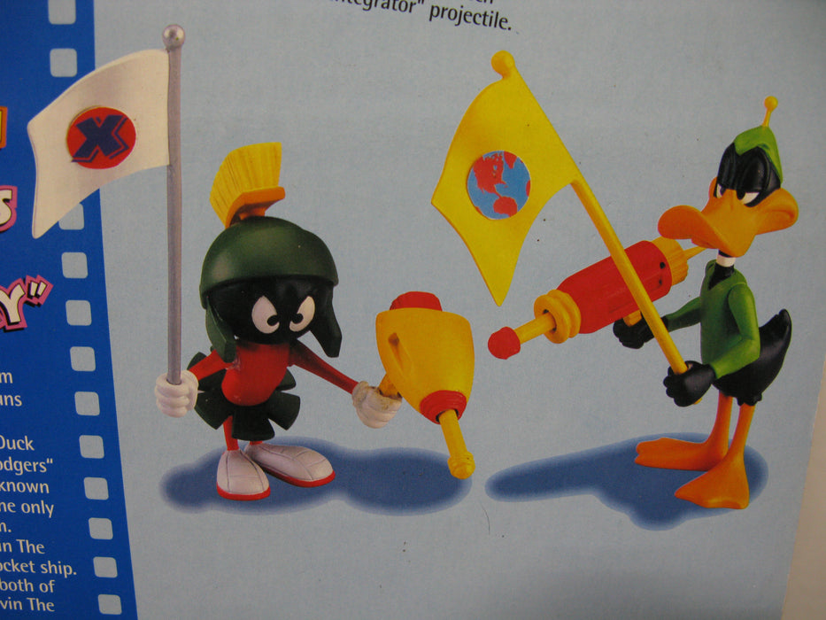 Looney Tunes- Daffy Duck and Marvin The Martian Action Figures