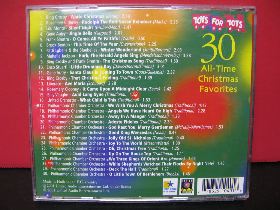 Toys For Tots 30 All Time Christmas Favorites CD