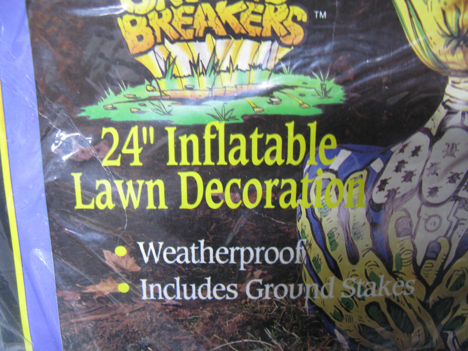 Two 24" Halloween Inflatable Lawn Decorations