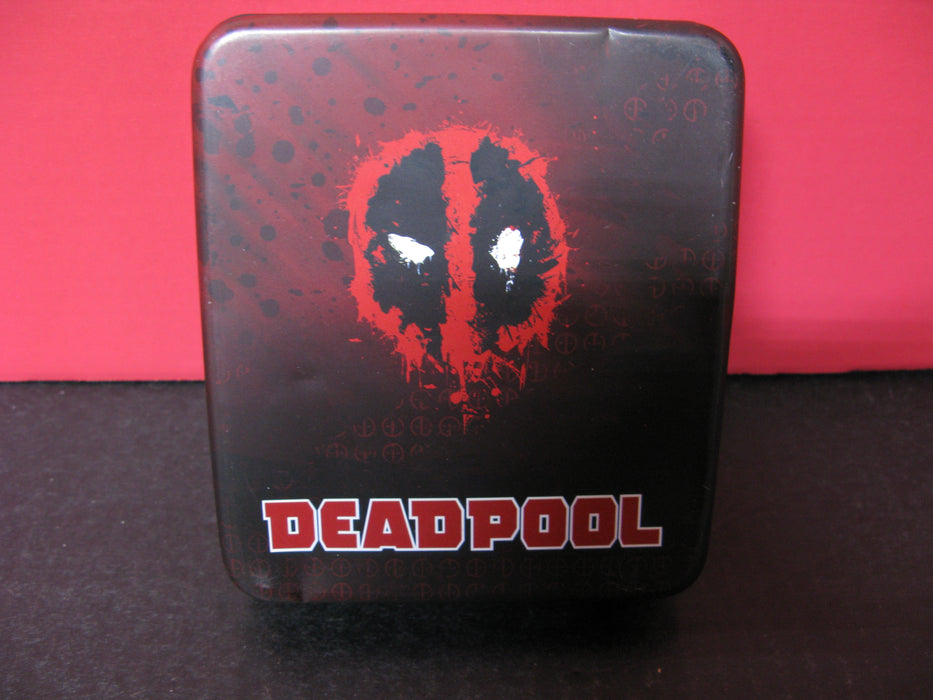 Marvel Comics & Marvel Deadpool Tin Wallet Holder