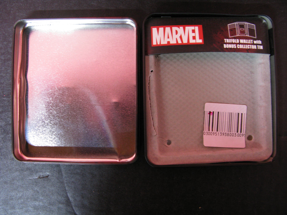 Marvel Comics & Marvel Deadpool Tin Wallet Holder