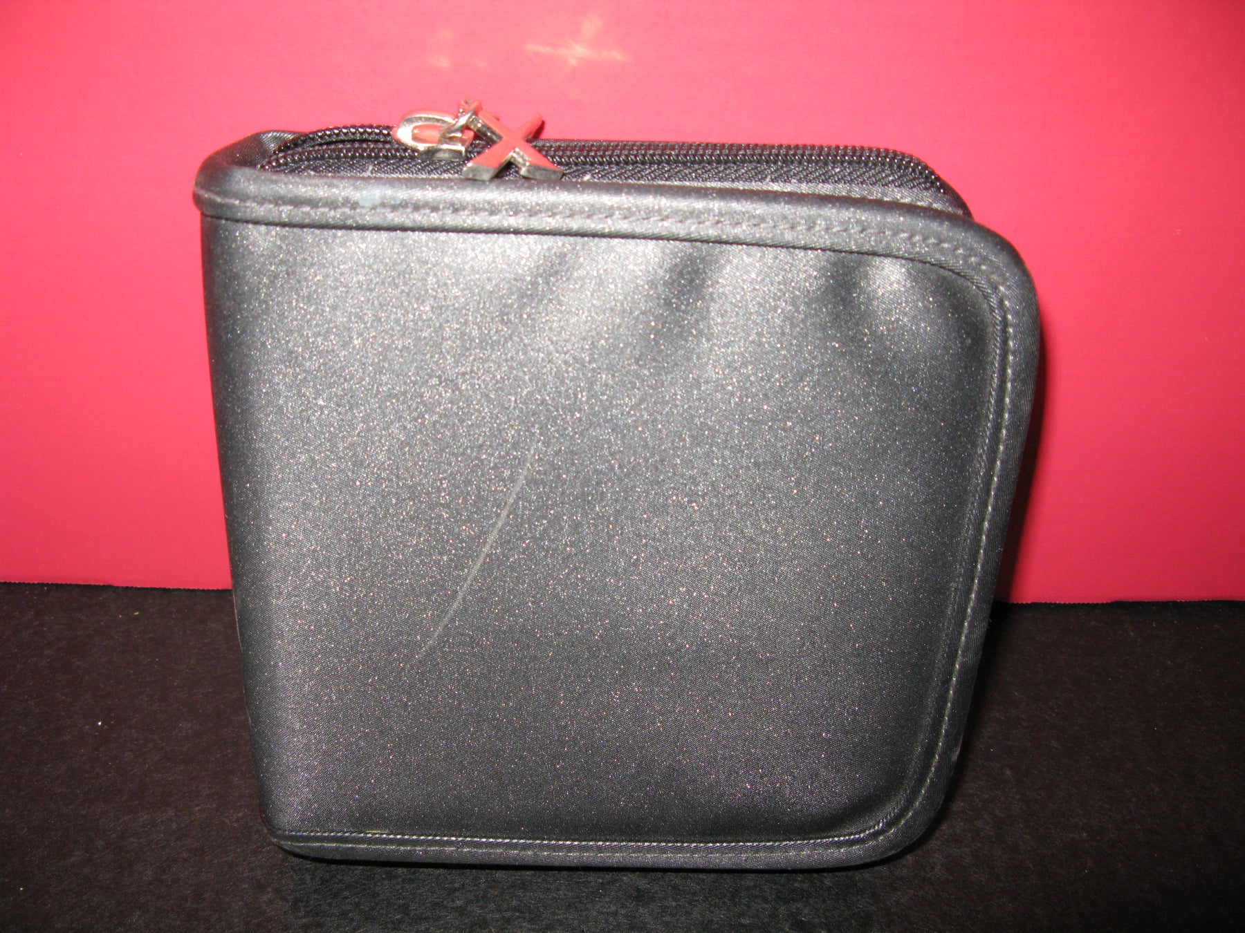 Black CD Zipper Case