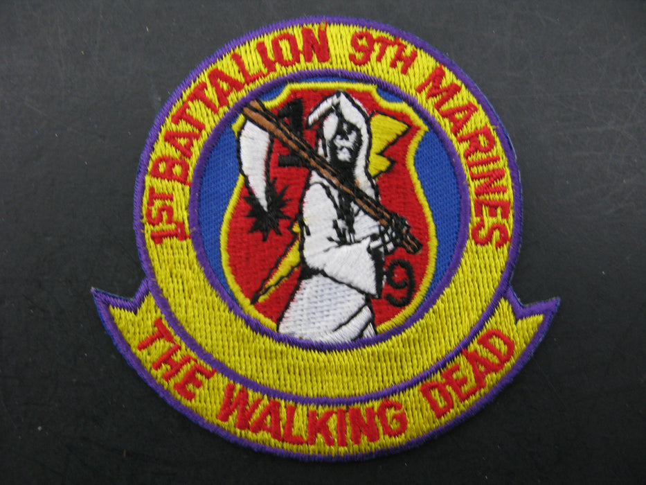 Two 1st Battalion 9th Marines-The Walking Dead Patch
