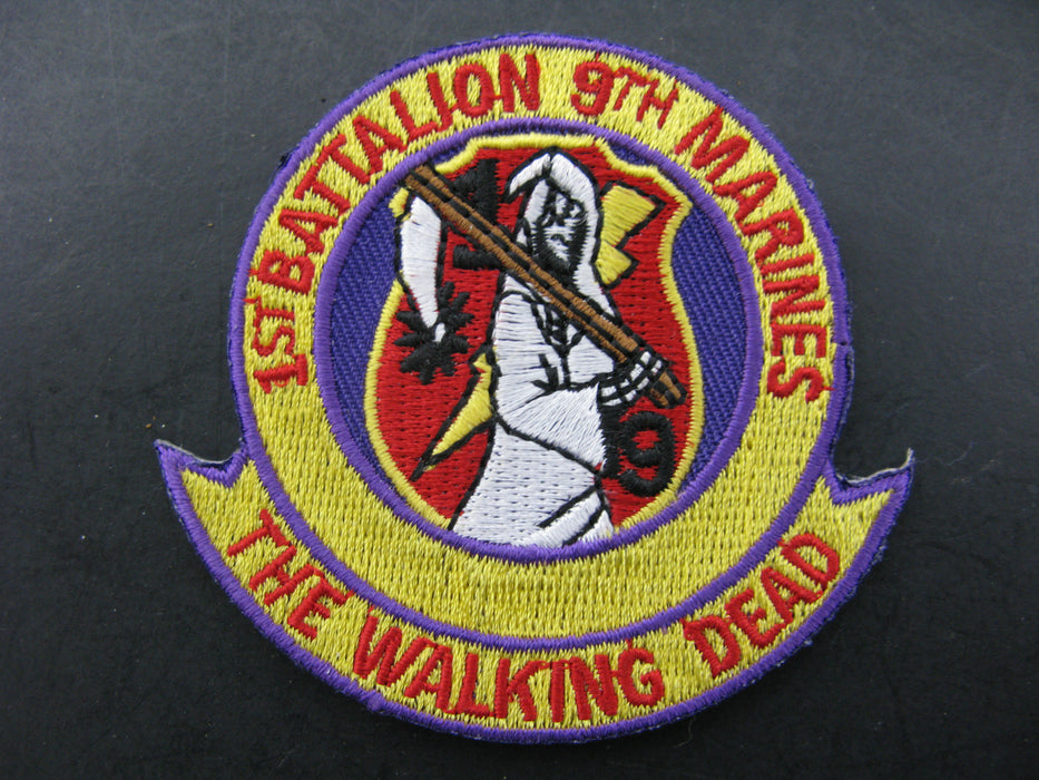 Two 1st Battalion 9th Marines-The Walking Dead Patch