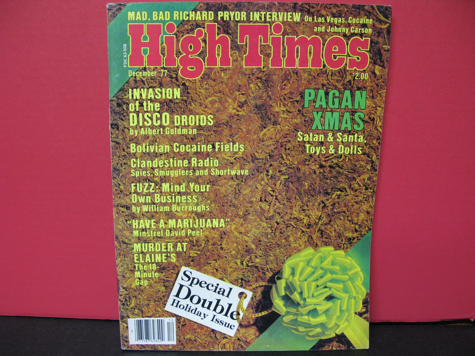 19 Vintage High Times Magazines