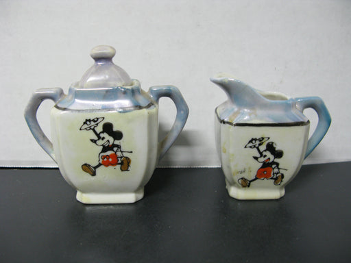Vintage Mickey Mouse Tea Set. Luster Ware