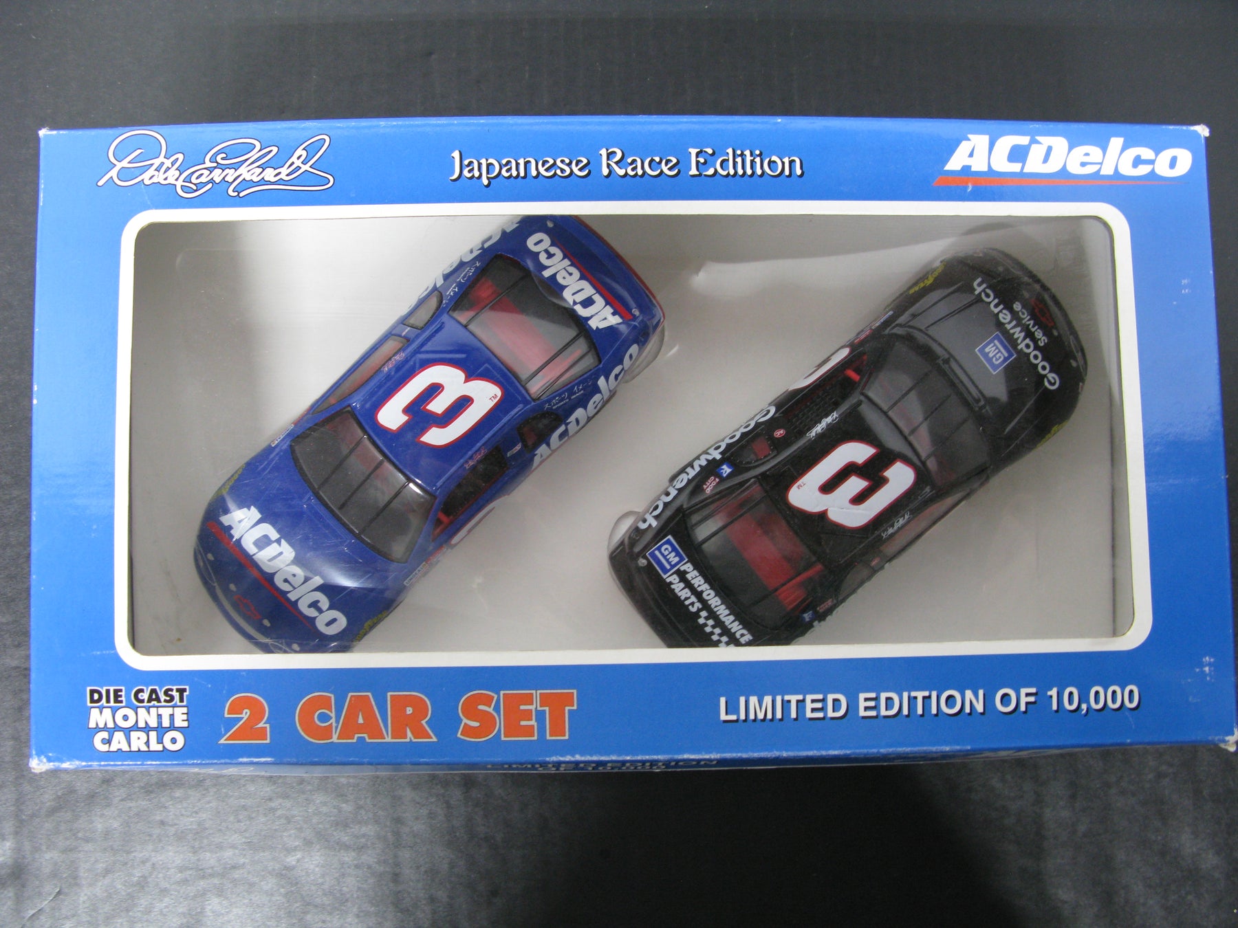 Dale Earnhardt 2 Car Set Japanese Race Edition