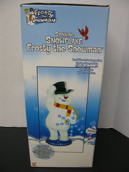 Spinning Snowflake Frosty the Snowman
