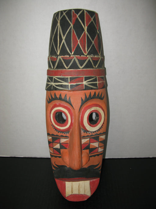 Small Wooden Tiki Wall Hanging