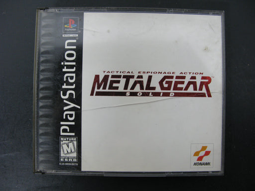 PlayStation-Tactical Espionage Action Metal Gear Solid