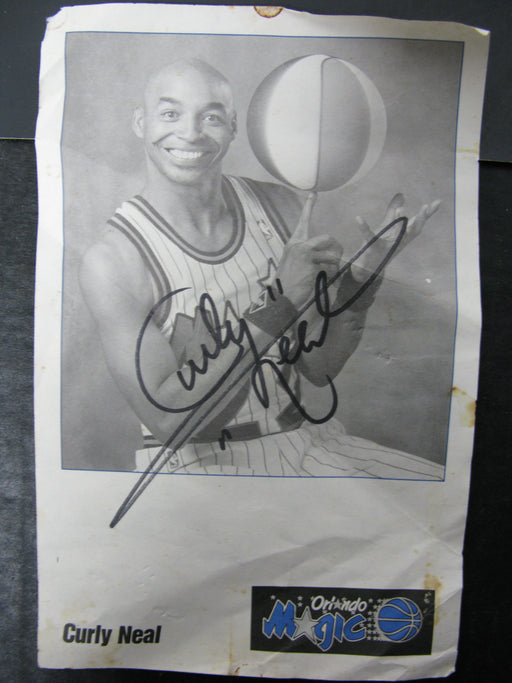 Curly Neal Autograph