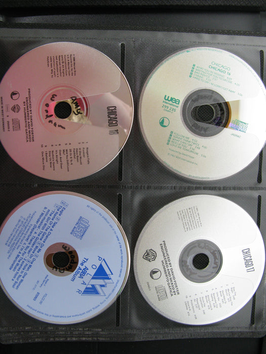 CD Case with Bundle of 72 Music Disks