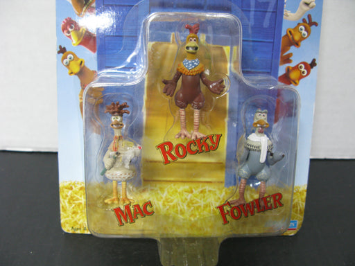 Chicken Run - Mac, Rocky And Fowler 3 Piece Set