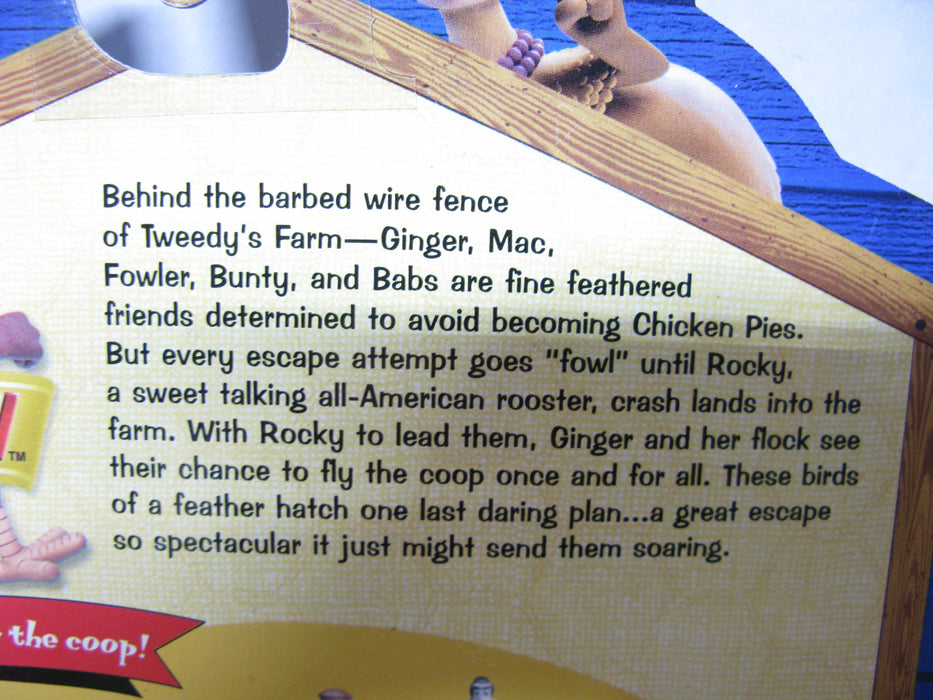 Chicken Run - Mac, Rocky And Fowler 3 Piece Set