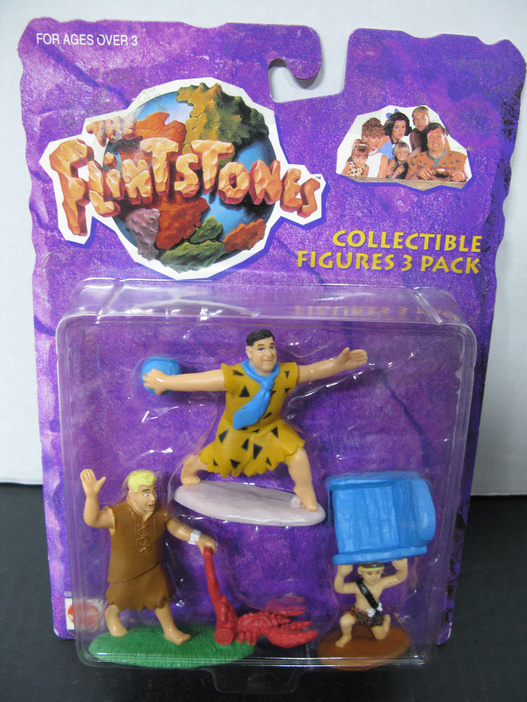 The Flintstones Collectible Figures 3 Pack 1993