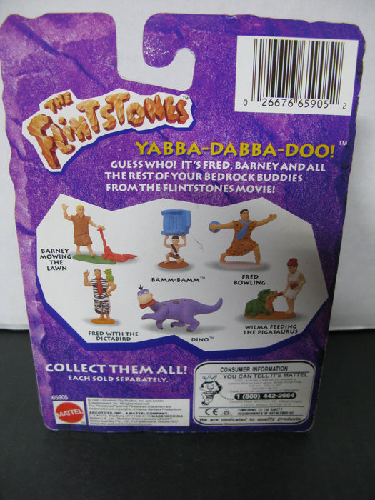 3 The Flintstones Collectible Figures 1993