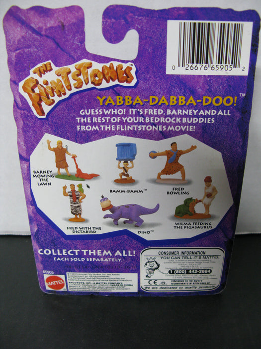 3 The Flintstones Collectible Figures 1993