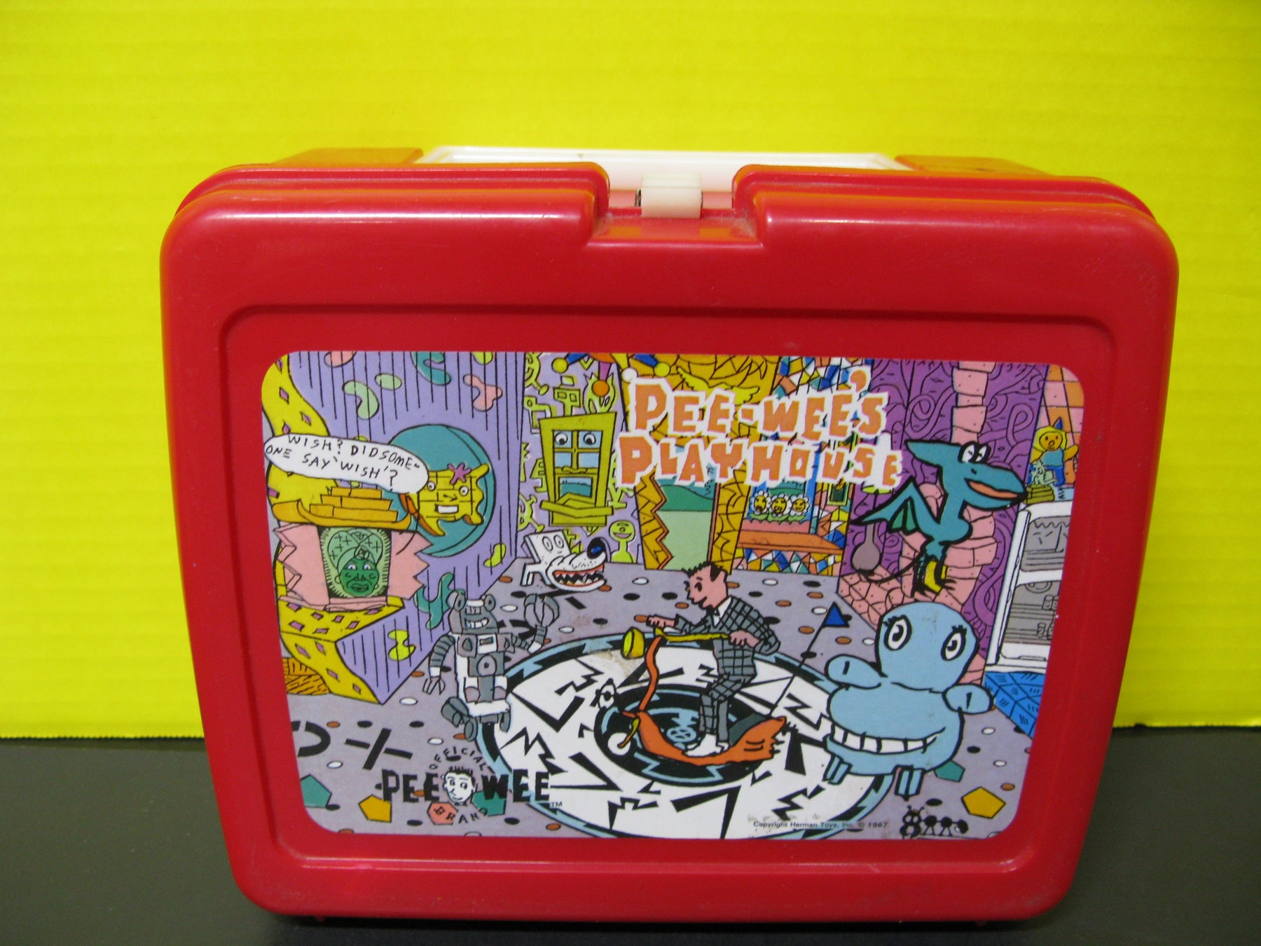 Pee-Wee's Playhouse Vintage 1987 Lunchbox