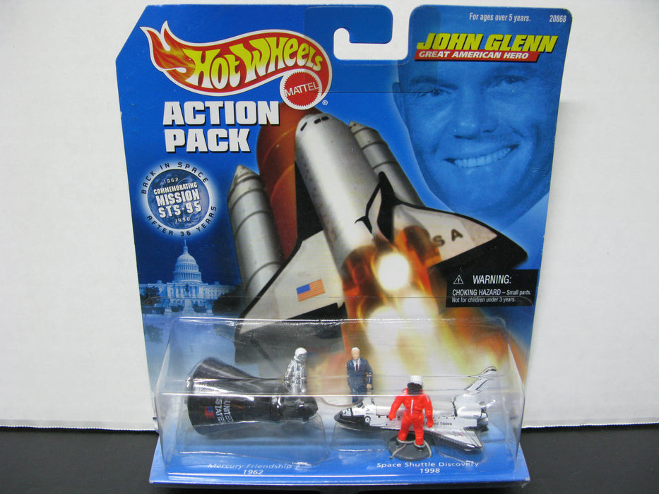 Hot Wheels Action Pack John Glenn Great American Hero