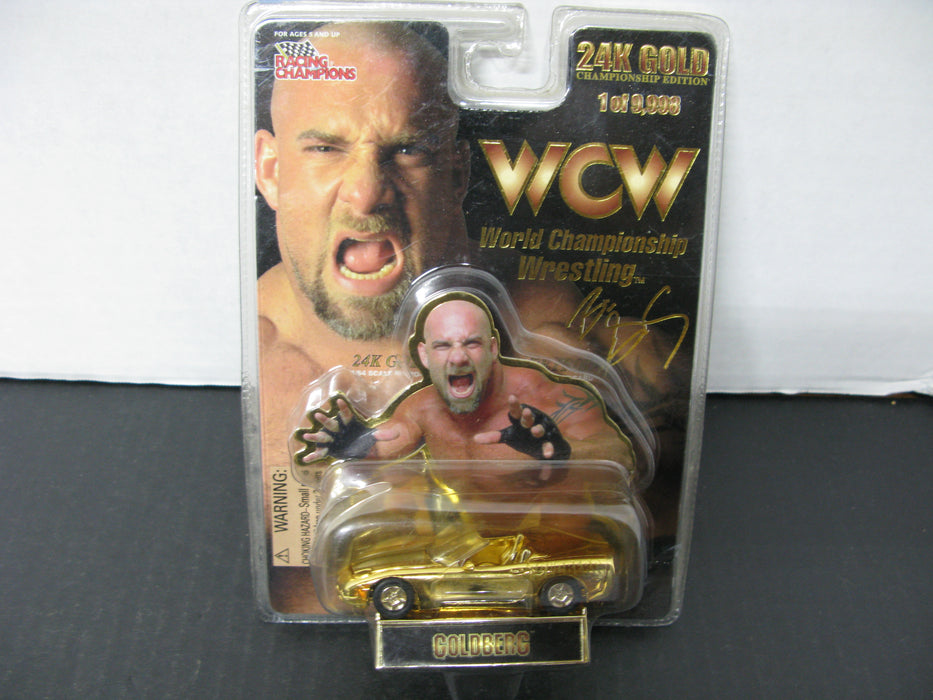 24K Gold World Championship Wrestling Goldberg Car