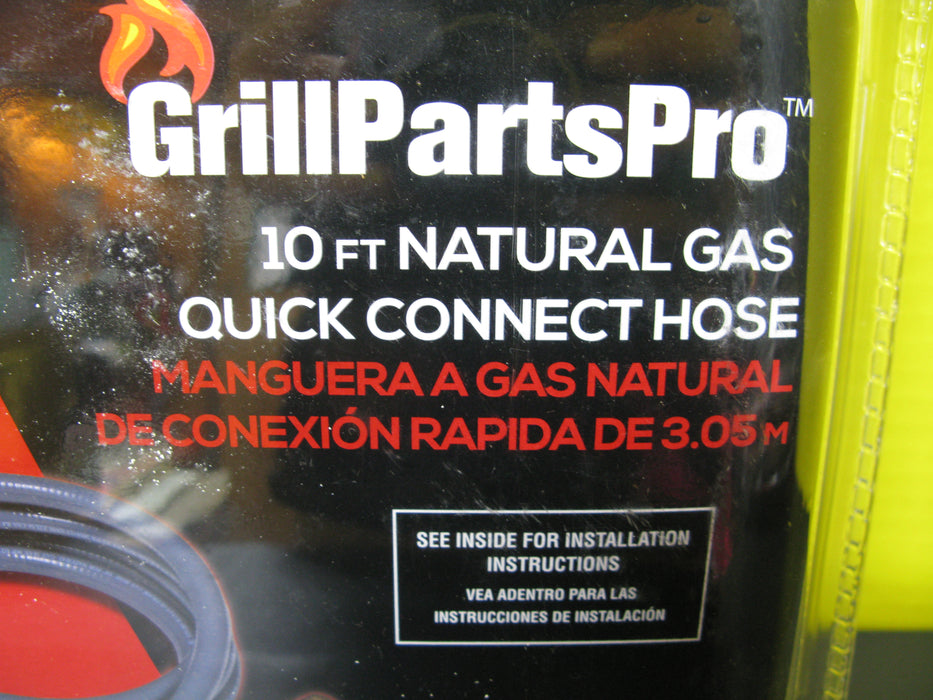 10ft Natural Gas Quick Connect Hose
