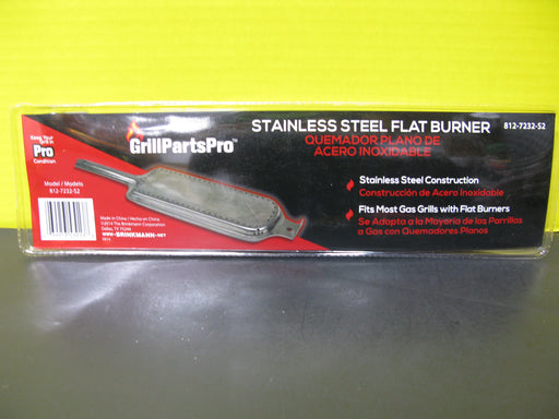 Stainless Steel Flat Burner