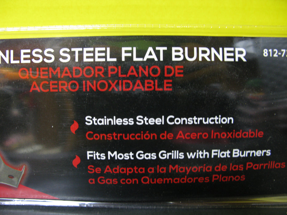 Stainless Steel Flat Burner