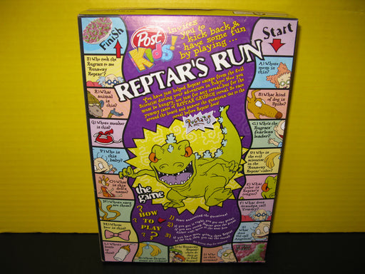 Limited Edition Nickelodeon Rugrats Post Kids! Reptar Crunch Sweetened Rice Cereal