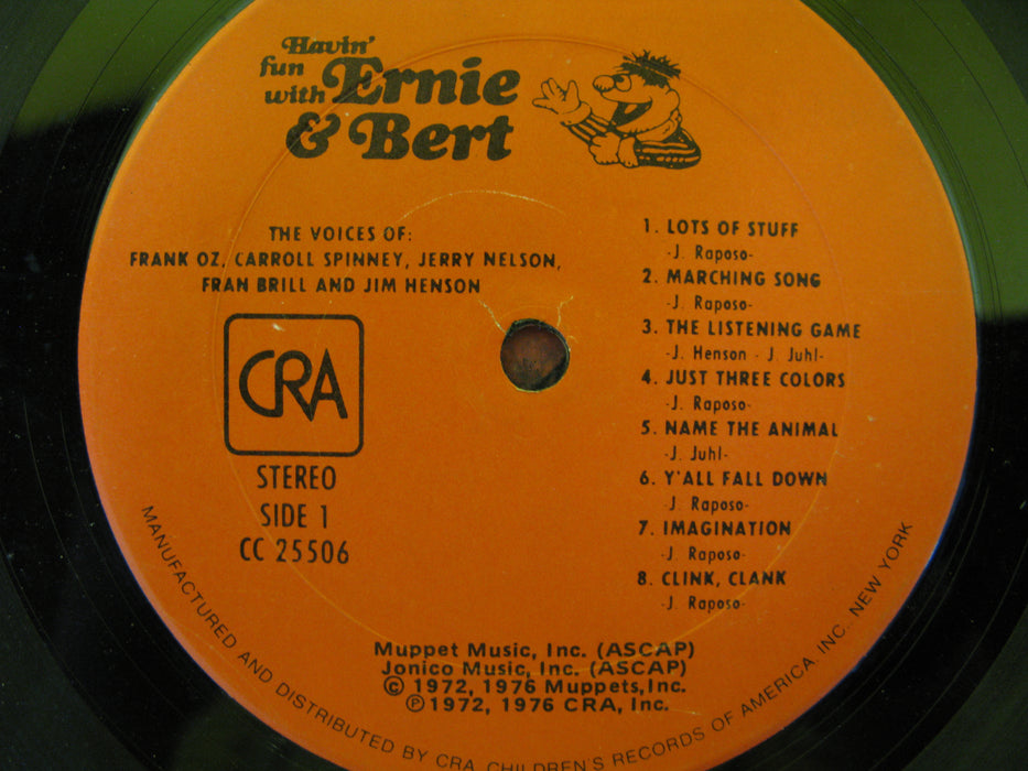 Havin' Fun with Ernie & Bert Vinyl