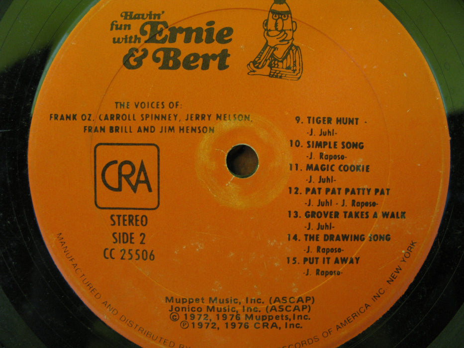 Havin' Fun with Ernie & Bert Vinyl