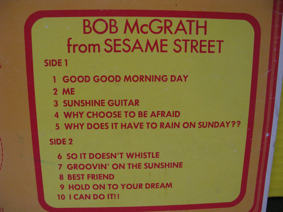 Bob McGrath from Sesame Street Vinyl
