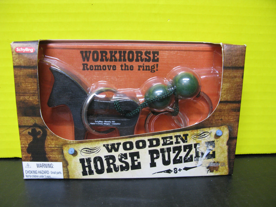 Wooden Horse Puzzle