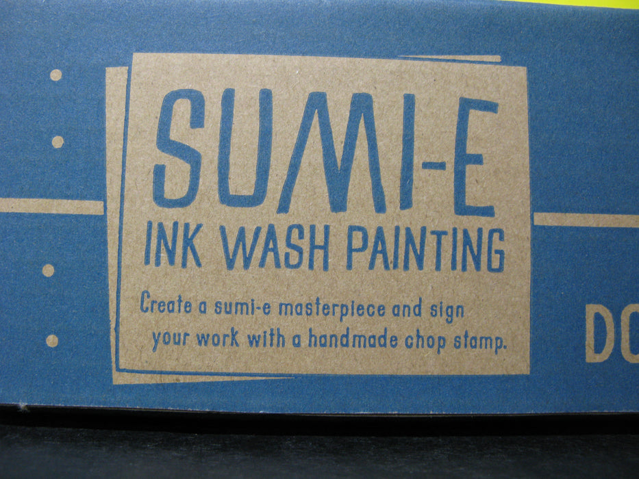 Doodle Crate Sumi-E Ink Wash Painting