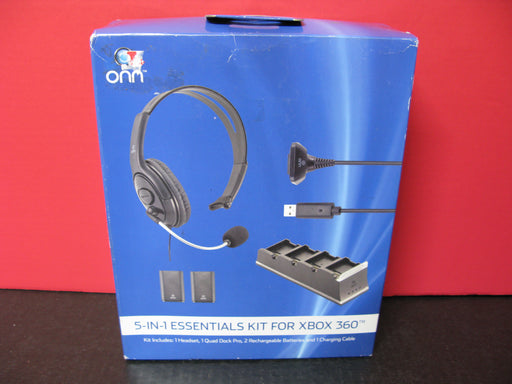 5-in-1 Essentials Kit For XBox 360