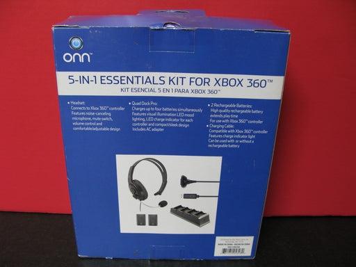 5-in-1 Essentials Kit For XBox 360