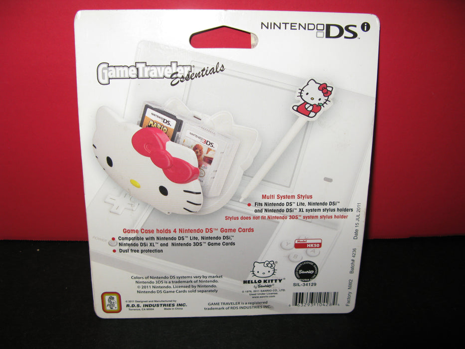 Hello Kitty Nintendo DSi Game Traveler Essentials