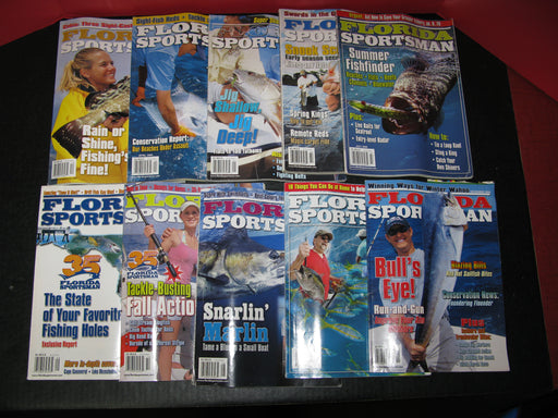 10 Florida Sportsman Magazines