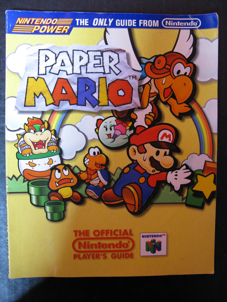 Paper Mario Nintendo The Official Player's Guide