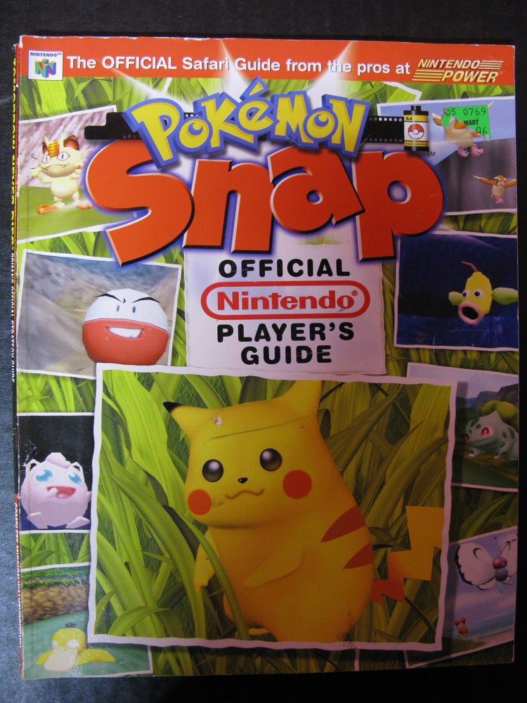Pokemon Snap Official Player's Guide