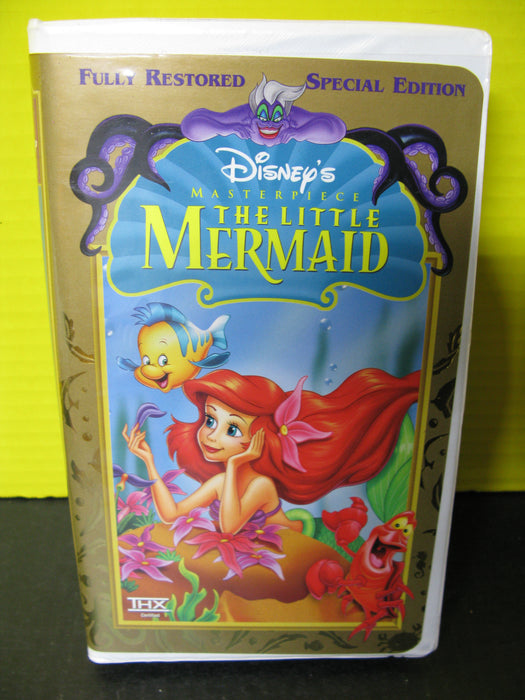 Disney's Masterpiece The Little Mermaid VHS