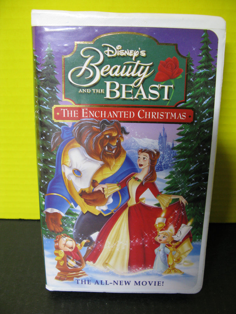 Disney's Beauty and the Beast The Enchanted Christmas VHS