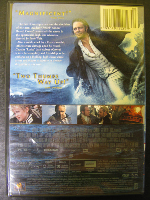 Russell Crowe Master and Commander-The Far Side of the World Movie