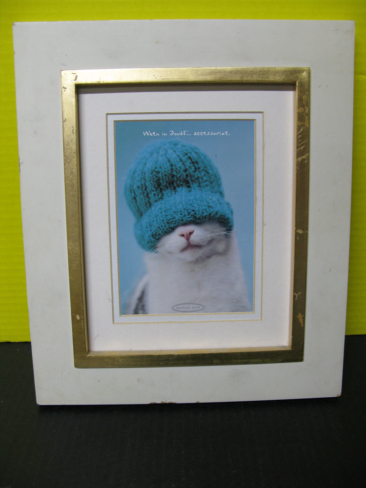 Framed Kitten Picture